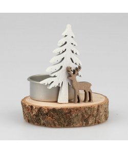 Svícen se sobem 12/120