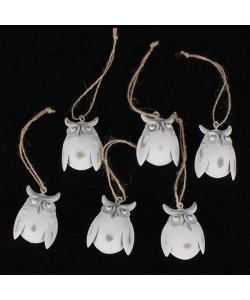 Závěsné sovičky (6ks) 24/144