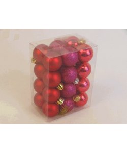 Plastové kuličky - sada 24 ks