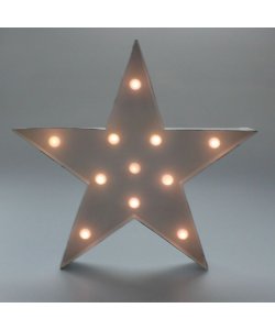 Svítící hvězda s LED 3/6