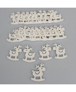 Dřevěný sobík -  24ks  0/100