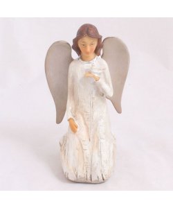 Anděl klečící s holubicí