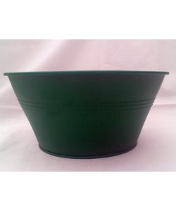 Plechový květináč - miska