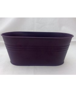 Plechový květník - ovál