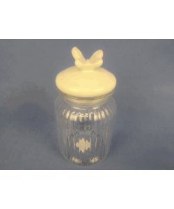 Skleněná dóza s víčkem