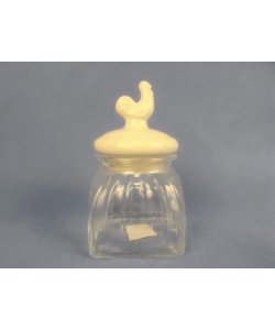 Skleněná dóza s víčkem