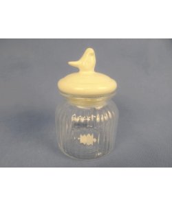 Skleněná dóza s víčkem