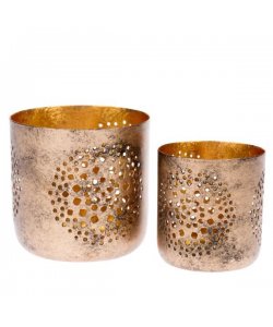 Kovový svícen - sada 2ks, 6/24