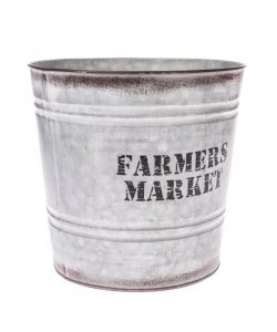 Kovový obal na květináč, 0/48