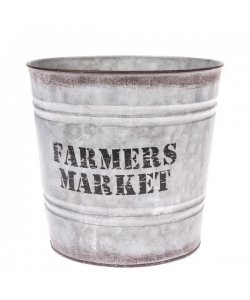 Kovový obal na květináč, 0/60