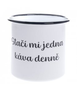 Smaltový hrnek