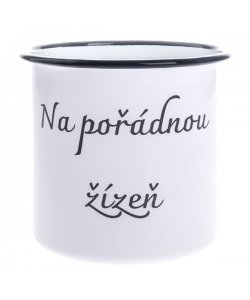 Smaltový hrnek