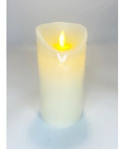 Vosková LED svíčka s časovačem