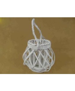 Ratanová lucerna - bílá