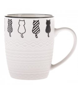 Porcelánový hrnek - mat, 380ml, 12/48