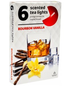 Čajové svíčky vonné - BURBON-VANILKA