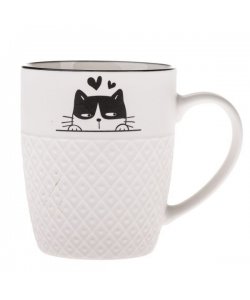 Porcelánový hrnek - mat, 380ml, 12/48