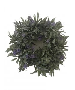 Věnec z umělé levandule