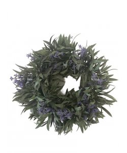 Věnec z umělé levandule