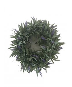 Věnec z umělé levandule