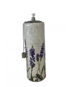 Keramická petrolejka - levandule