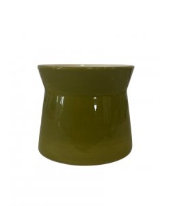 Keramický květináč - zelený