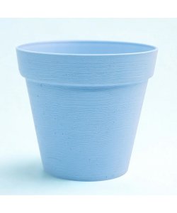 Plastový květináč 12cm- Sv. modrý