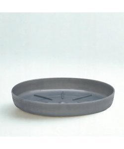 Podmiska plastová 11cm- Stříbrná