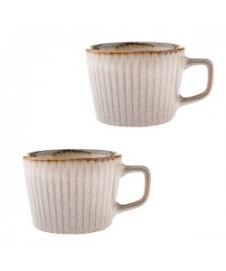 Keramický hrnek - sada 2ks, 190ml, 6/48