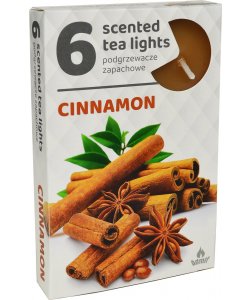 Čajové svíčky vonné - Skořice