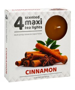 Čajová svíčka maxi velká 4 ks - sokřice