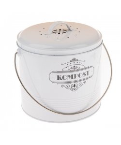 Kovová nádoba na kompost s uhlíkovým filtrem (CZ), 0/4