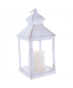 Umělá lucerna s LED svíčkou (teplá žlutá), 0/6