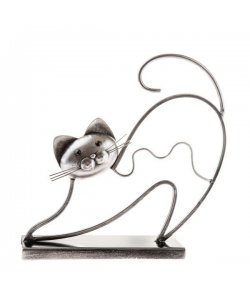 Kovová kočka  28 cm, 2/12