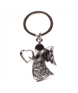 Kovová klíčenka - anděl, 12/600