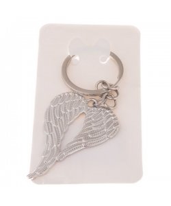 Kovová klíčenka - andělská křídla, 12/600