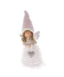 Anděl s pružinou a LED, 0/32