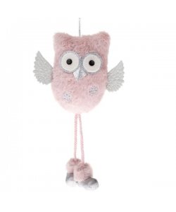 Textilní závěsná sova, 6/108