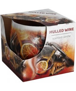 Vonná svíčka ve skle svařené víno